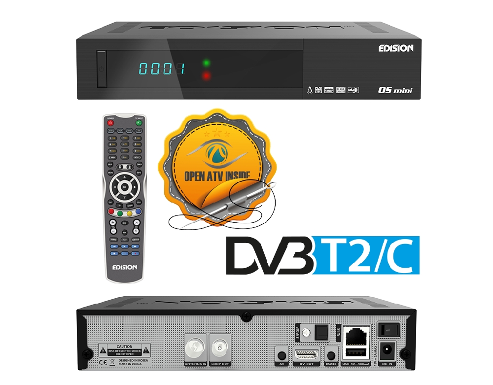 OS MINI DVB-T2/C