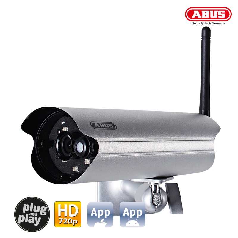 TVAC19100B WLAN Outdoor Camera & App
