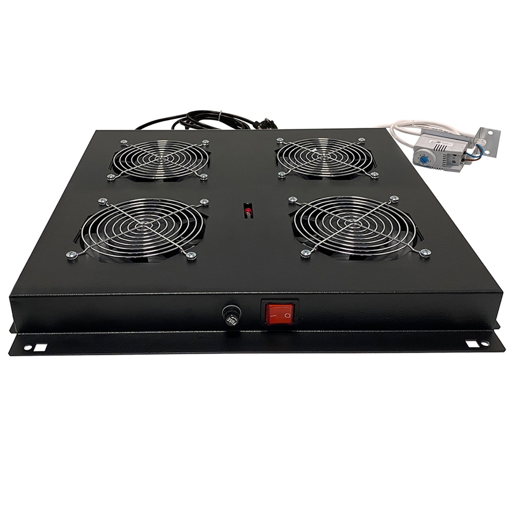 Fan Module Set x4 w. Thermostat for Free-Standing Cabinet