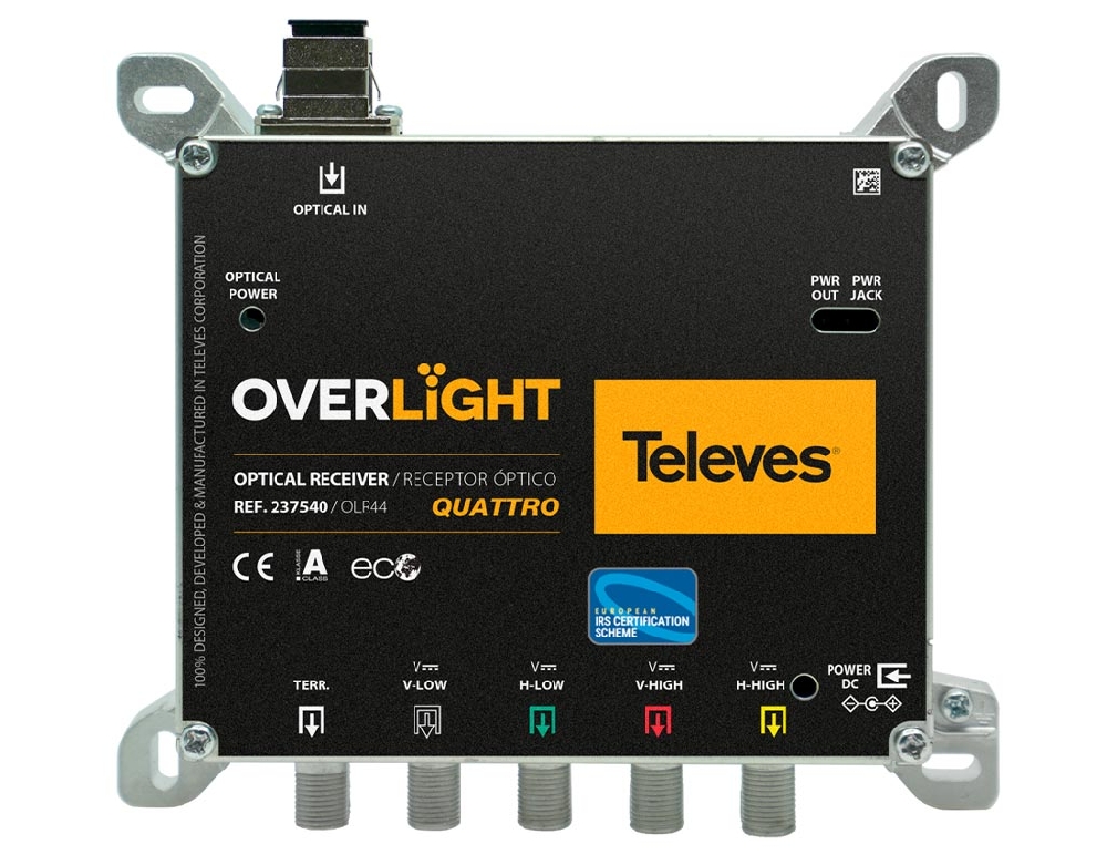 237540 Overlight Optical RX QUATTRO + TDT