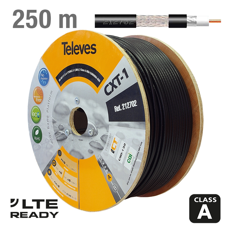 212702 ΚΑΛΩΔΙΟ CXT-1 CCS AL ΜΑΥΡΟ