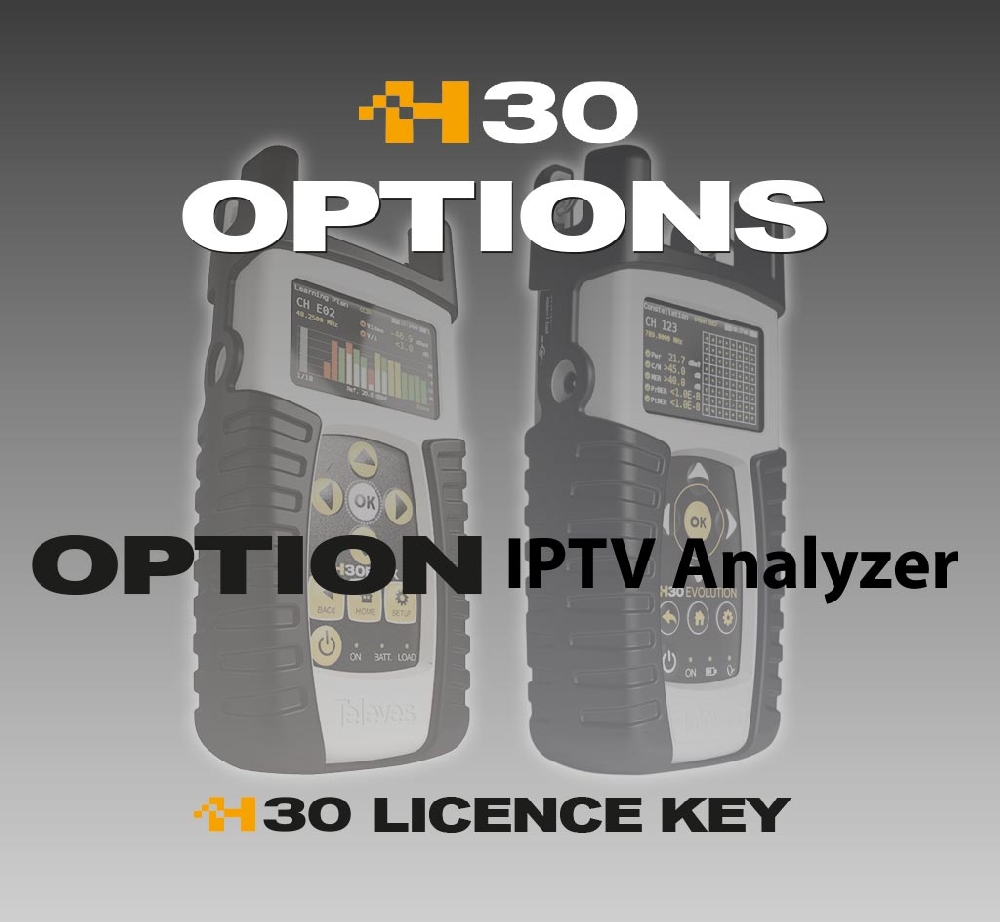 593251 Option IPTV Analyzer for H30EVOLUTION/CRYSTAL