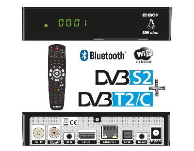 OS NINO DVB-S2 + DVB-T2/C