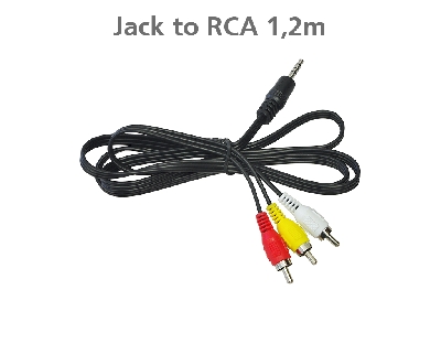 Jack zu RCA Kabel 1,2m