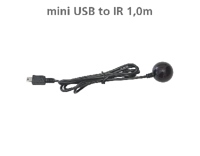 Cable mini USB to IR 1,0m
