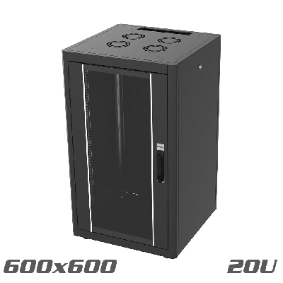 SELECT Free-Standing Cabinet 19" 600x600 20U black