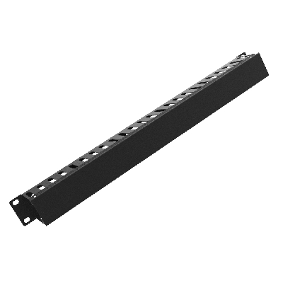 Cable Manager 19'' 1U with Front Cover
