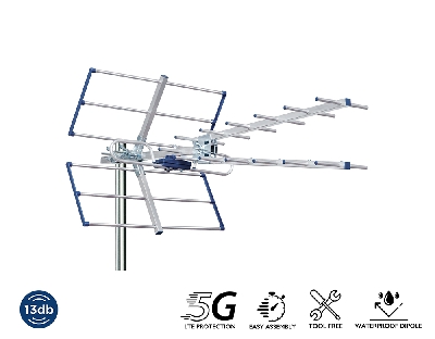 ΚΕΡΑΙΑ YAGI V 13db 5G 21-48