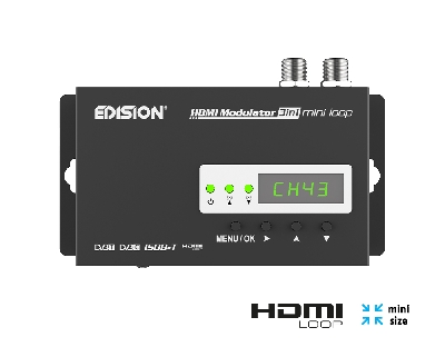 HDMI MODULATOR 3in1 mini loop