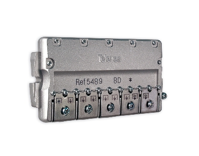 5489 splitter 8 ways Easy-F 5-2400 MHz DC pass