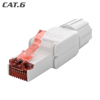 65942 Connector RJ45 UTP Cat.6 Male tool-free