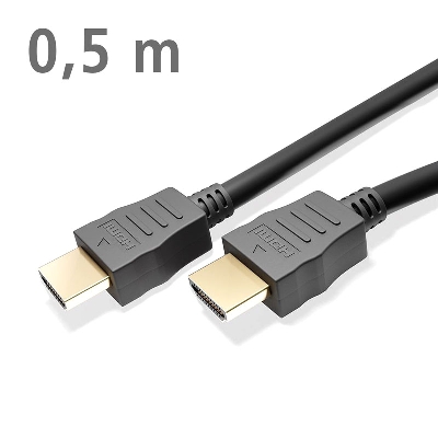 69122 HDMI CABLE 4K ETHERNET 0.5m