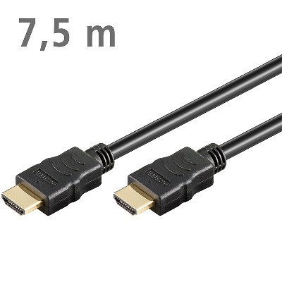 69123 ΚΑΛΩΔΙΟ HDMI ETHERNET ΕΠΙΧΡΥΣΟ 7.5m