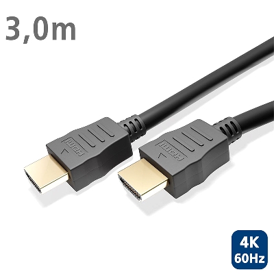 61160 HDMI CABLE 4K ETHERNET 3.0m
