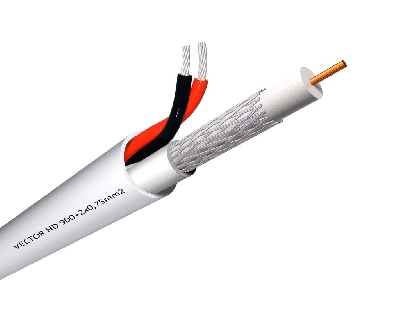 Καλώδιο CCTV+dc VECTOR HD900 RG6 + 2x0,75mm