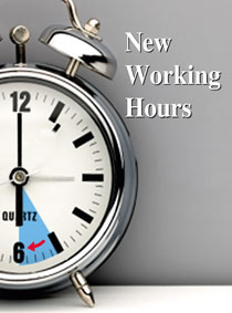 EDISION NEW WORKING HOURS