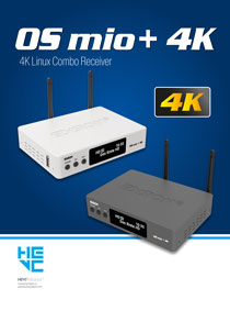 EDISION OS MIO+, ONE MORE NEW 4K UHD RECEIVER FROM EDISION!