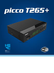 PICCO T265+. NEW ARRIVAL IN THE CATEGORY OF TERRESTRIAL DIGITAL DVB-T2 AND CABLE DVB-C, H265 HEVC, 10BIT EDISION RECEIVERS!