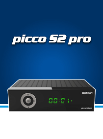 PICCO S2 pro. Neuer EDISION Satelliten Receiver mit Multistream unterstützung