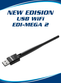 Der Neue EDISION USB WLAN Adapter! USB WiFi EDI-MEGA 2