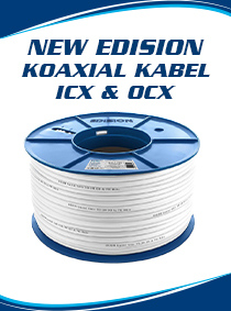 NEUE EDISION KOAXIALKABEL-SERIE ICX und OCX